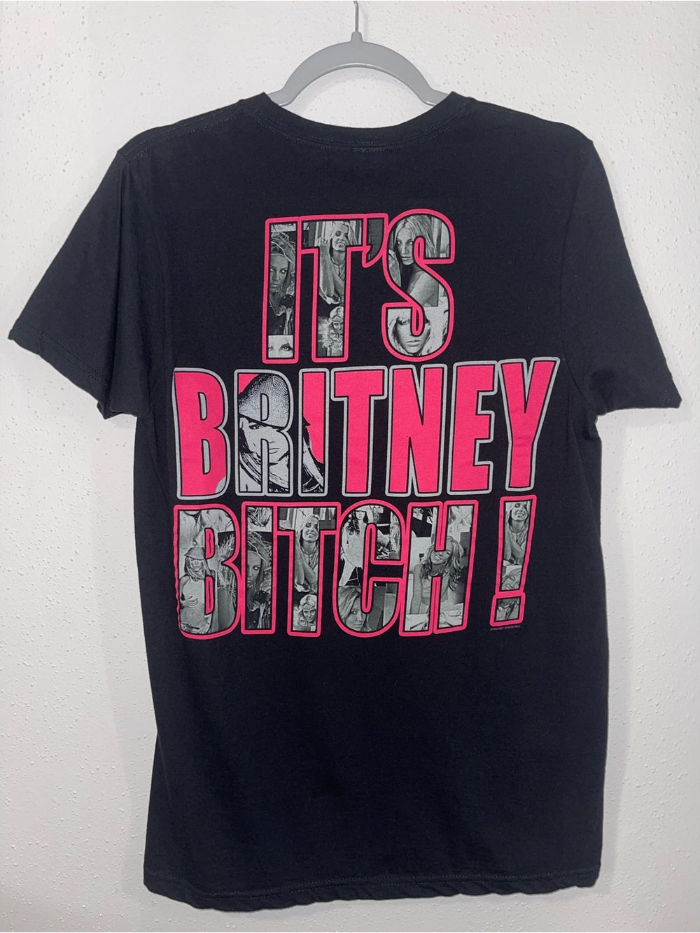Britney Spears Blackout It’s Britney B*tch! Black T-Shirt